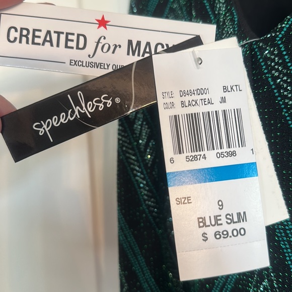 Macy’s Formal Sparkle Mini Dress - Picture 10 of 11